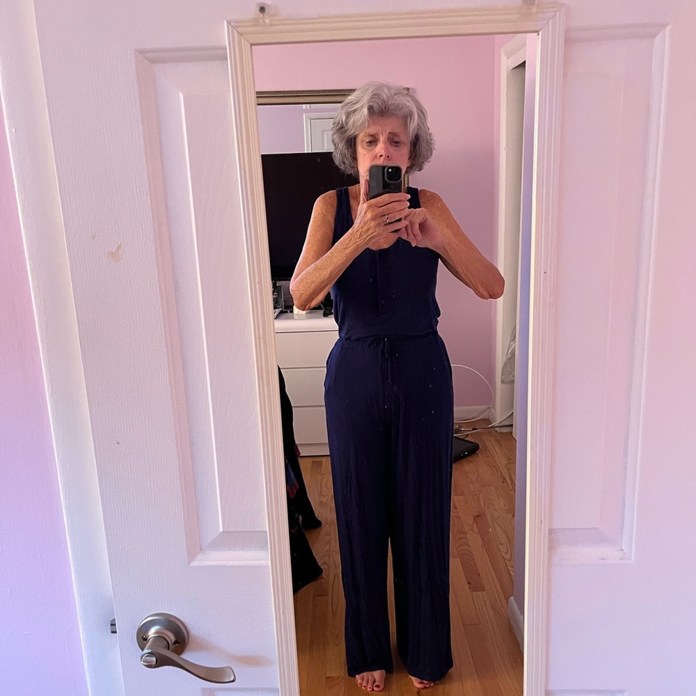 Nell Couture Deep Blue Jumpsuit